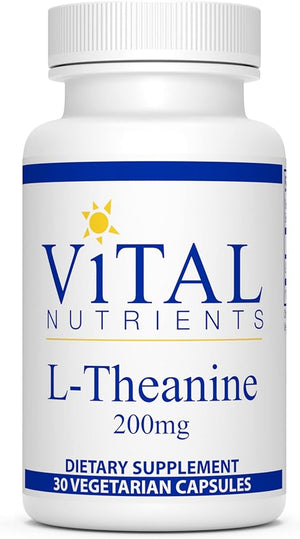 VITAL NUTRIENTS • L-THEANINE 200 MG 30 CAPSULES