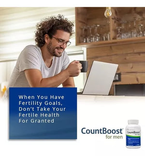 FAIRHAVEN HEALTH • COUNTBOOST FOR MEN 60 CAPSULES
